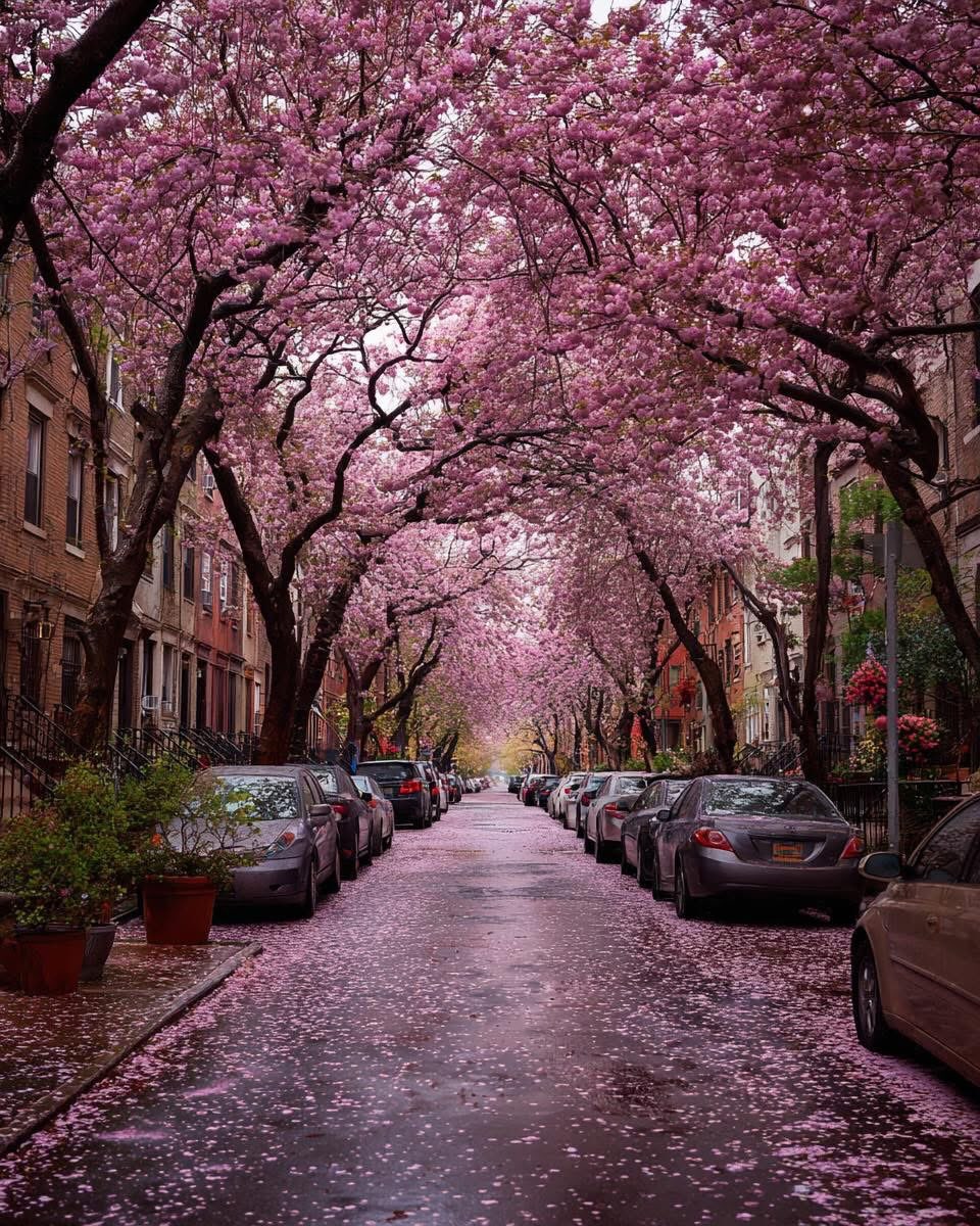 뉴욕에 찾아온 봄 🌸🌿 image 2
