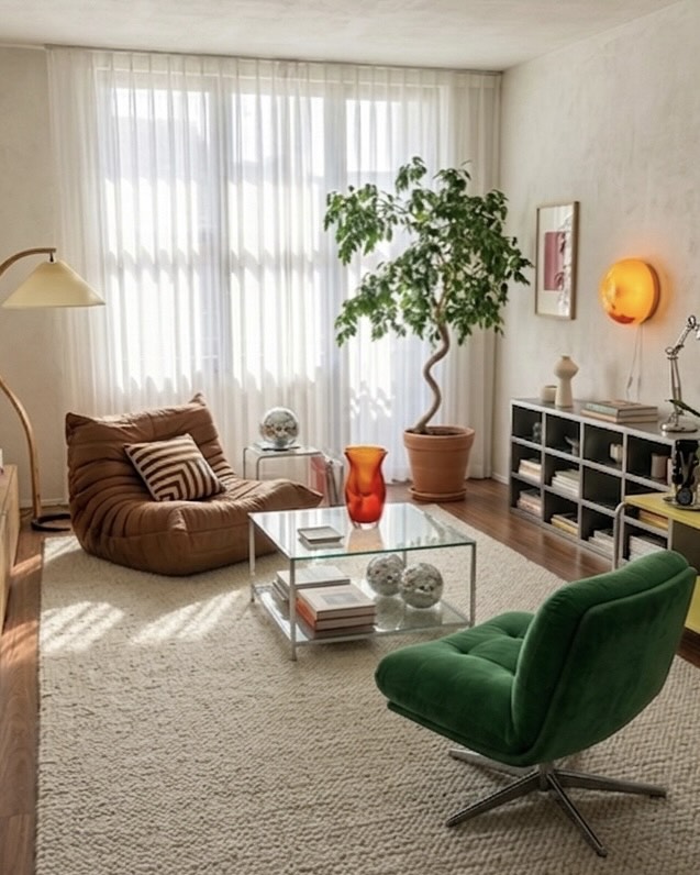 이런 미드 센추리 스타일 방, 너무 갖고 싶다! image 1